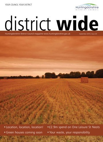 District Wide September 2010 - Huntingdonshire District Council