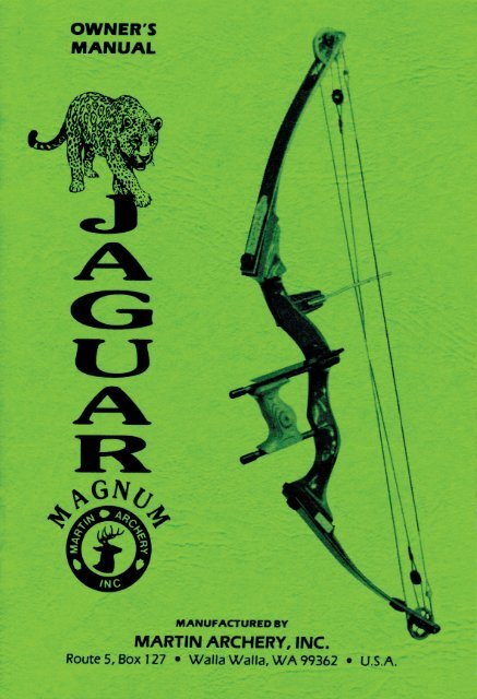 Jaguar Magnum.indd - Martin Archery