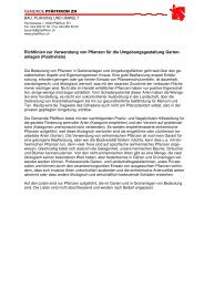 Positiv-Pflanzenliste [PDF, 7.00 MB] - Gemeinde Pfäffikon ZH