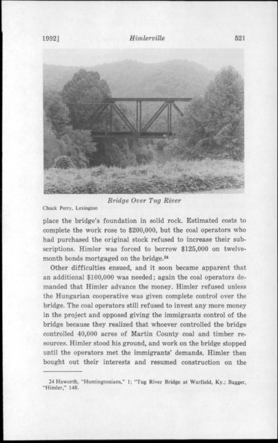 Himlerville: Hungarian Cooperative Mining in Kentucky - The Filson ...