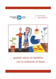 quando nasce un bambino con la sindrome di Down - Aipd