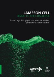 JAMESON CELL - Xstrata Technology