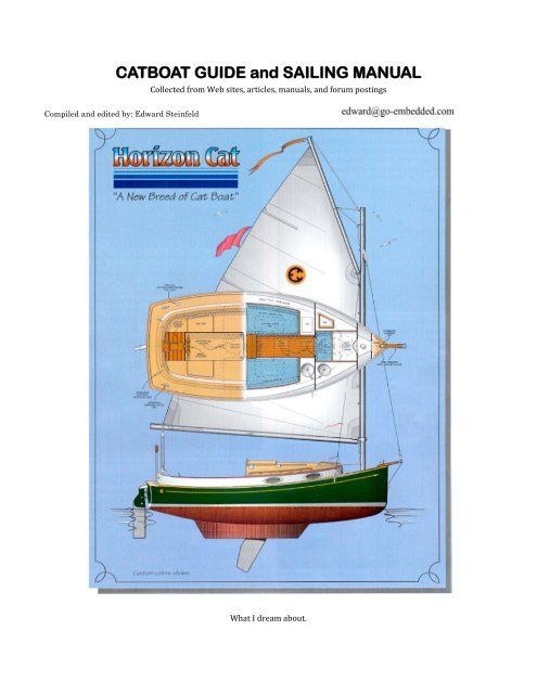 Catboat Guide And Sailing Manual - Automata International Marketing