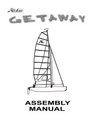 ASSEMBLY MANUAL - Hobie Cat