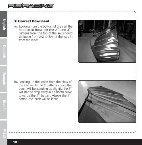 RIGGING AND TUNING GUIDE