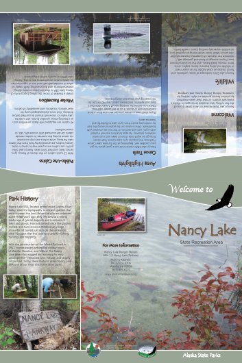 Nancy Lake State Park Brochure