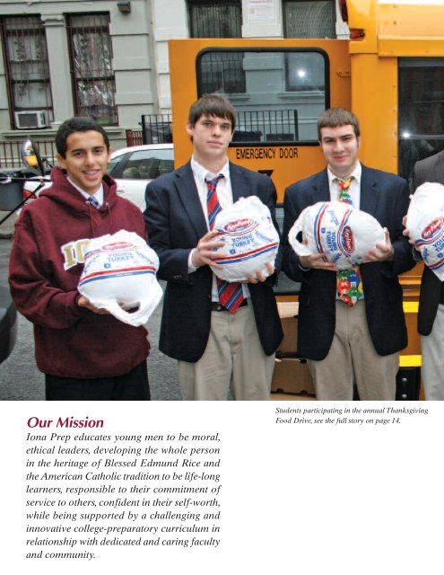 2012 Winter Issue - Iona Preparatory School