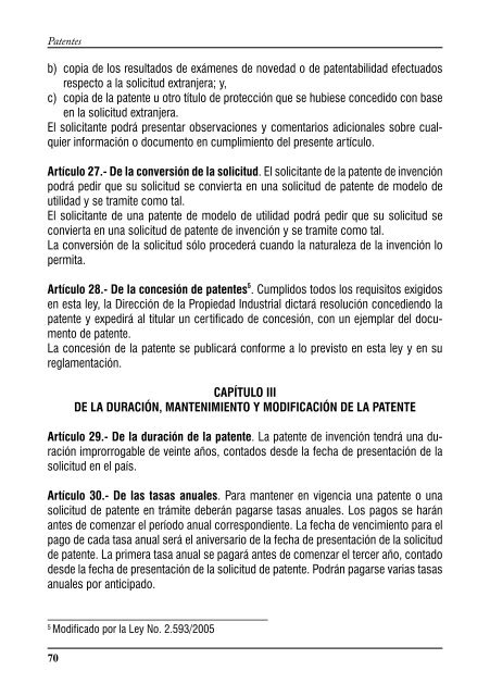 Leyes y decretos esenciales en materia de Propiedad Intelectual