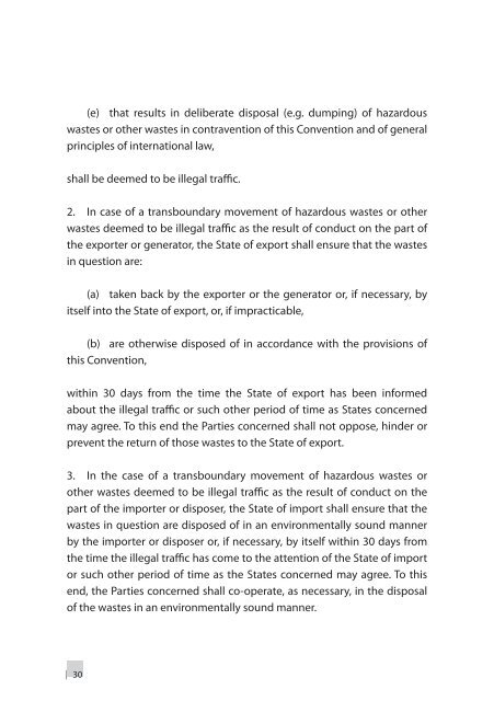 Basel Convention on the Control of Transboundary Movements