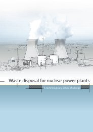 Waste disposal for nuclear power plants - VGB PowerTech