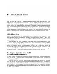 The Keynesian Cross