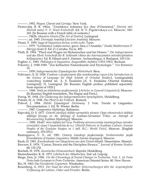 Comparative Notes on Hurro-Urartian, Northern Caucasian