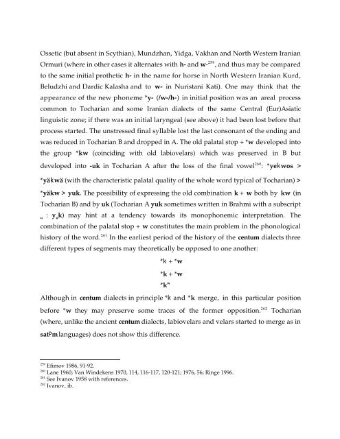 Comparative Notes on Hurro-Urartian, Northern Caucasian