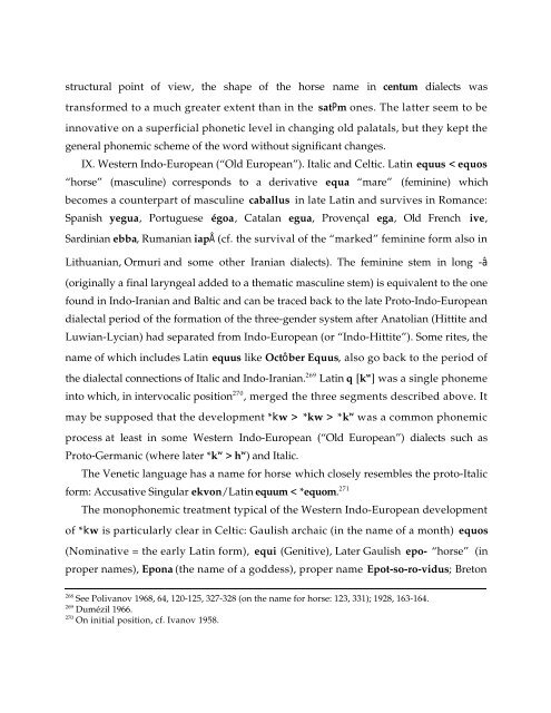 Comparative Notes on Hurro-Urartian, Northern Caucasian