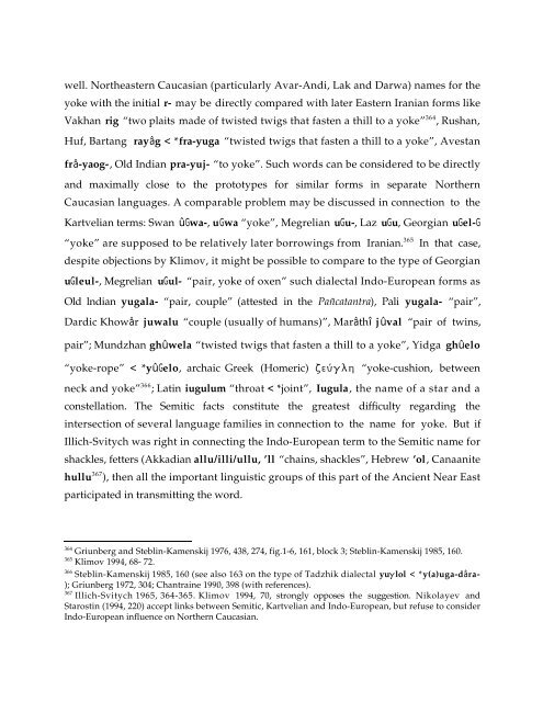 Comparative Notes on Hurro-Urartian, Northern Caucasian