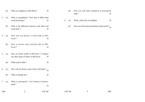 Old Exam Papers June 2012 (Set 2)