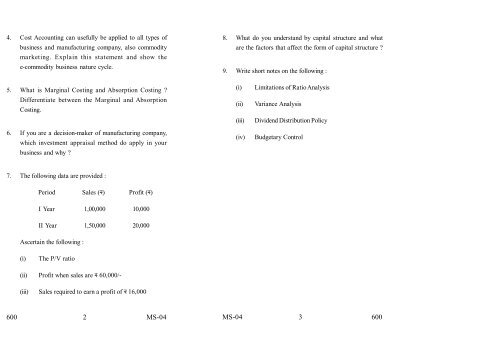 Old Exam Papers June 2012 (Set 2)