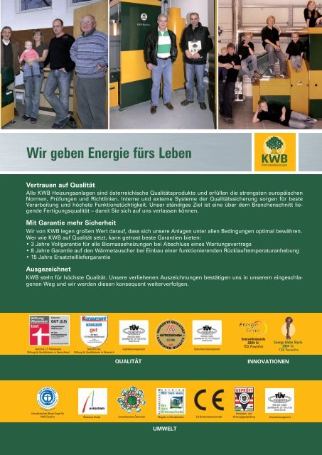 KWB Multifire Einbaubeispiel - Jenni Energietechnik AG