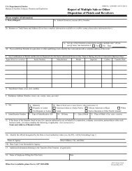 Report of Multiple Sale or Other Disposition of Pistols and Revolvers