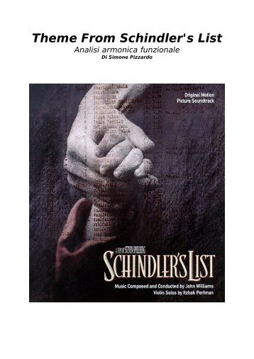 Schindler's List - paolo zambelli