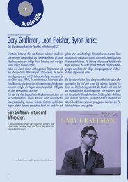 Gary Graffman, Leon Fleisher, Byron Janis: - AAA Switzerland