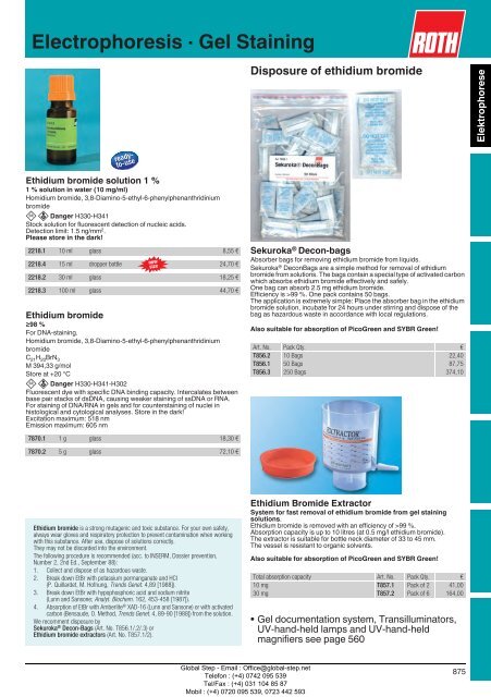 Electrophoresis