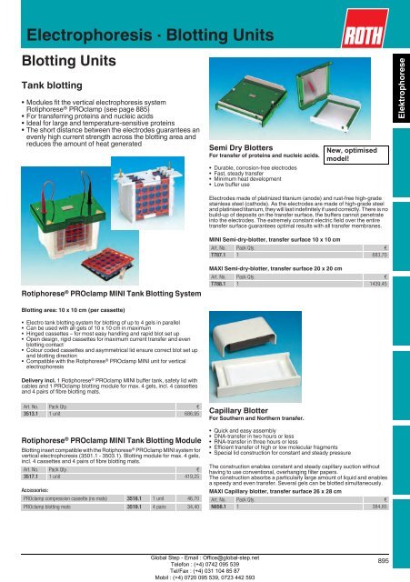 Electrophoresis