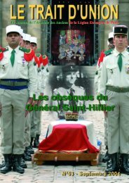 Octobre 2004 - Amicale des Anciens de la Légion Etrangère de ...