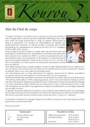 Mot du Chef de corps - 3e Régiment étranger d'infanterie - Légion ...