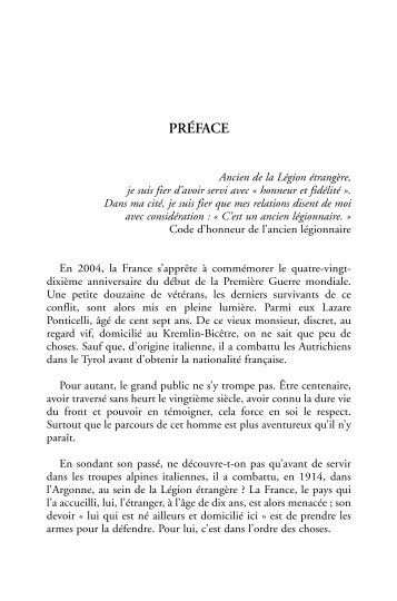 Hommage à Lazare Ponticelli - Le dernier Poilu - Numilog