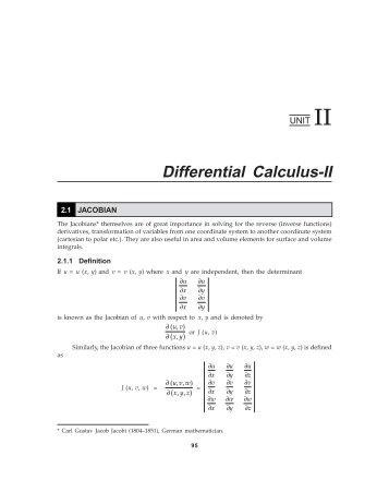 Differential Calculus-II - New Age International