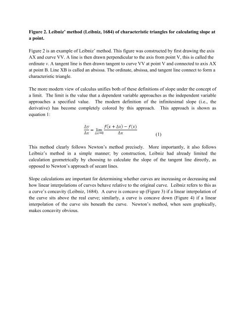 Exploring the Methods of Differential Calculus through the ...