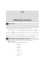 Differential Calculus-I - New Age International