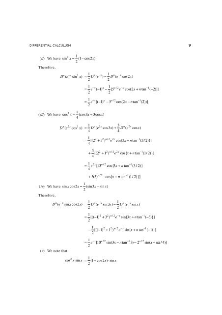 Differential Calculus-I - New Age International