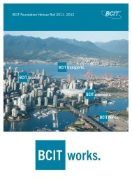 View Honour Roll [PDF] - BCIT