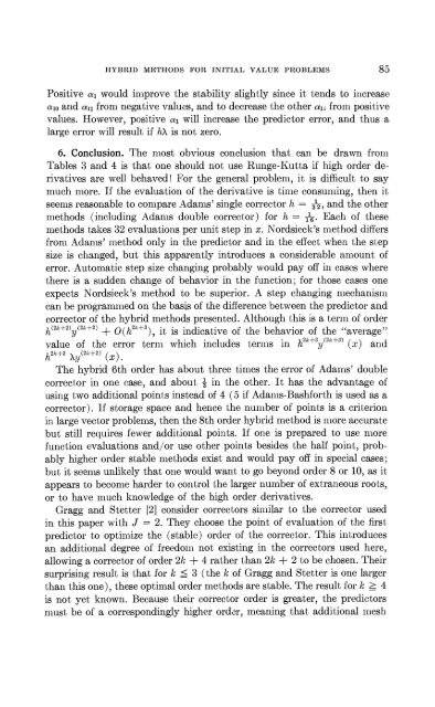 Hybrid Methods for Initial Value Problems in Ordinary Differential ...