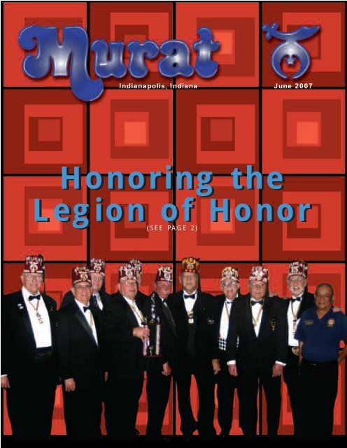 Honoring The Legion Of Honor - Murat Shrine