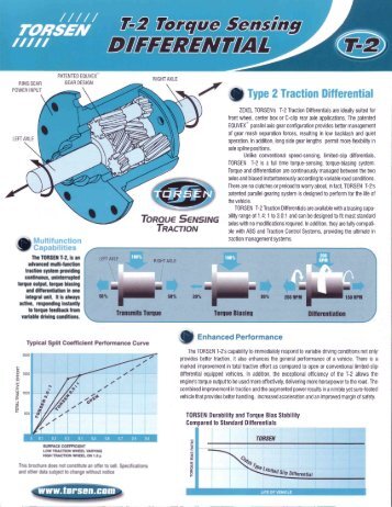 #ffi Type 2Ttaction Differential - Torsen