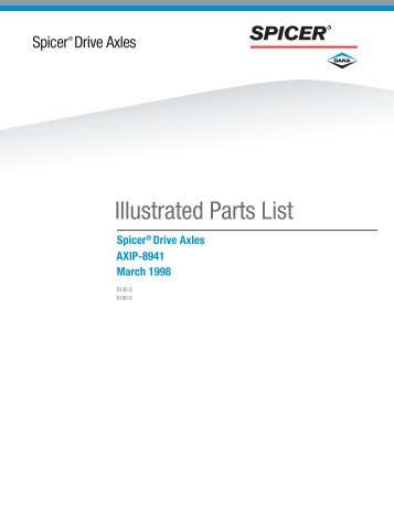 S135 parts list