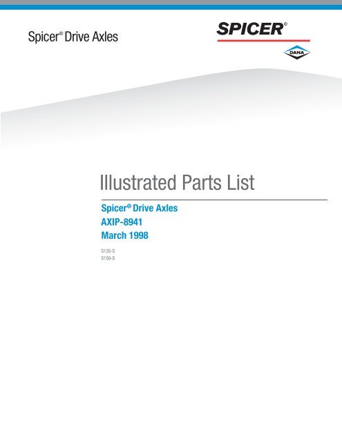 S135 parts list