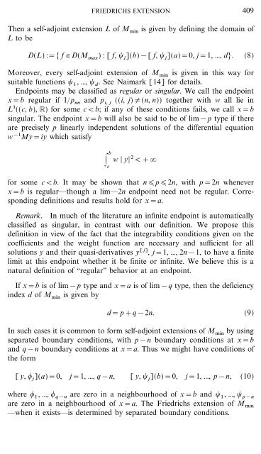 The Friedrichs Extension of Singular Differential Operators