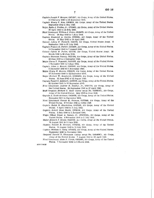 General Orders 1946 - Fort Benning