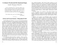 9. Erikson's Psychosocial Developmental Stages