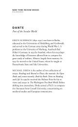 Dante: Poet of the Secular World - The New York Review of Books