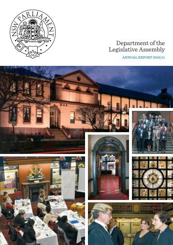 Department of the Legislative Assembly Annual Report for