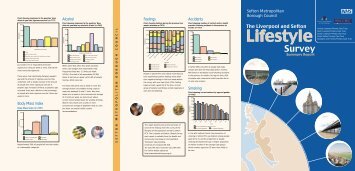 The Liverpool and Sefton Lifestyle Survey: Summary Report