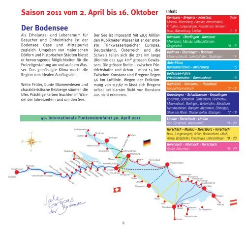 Schiffsfahrplan