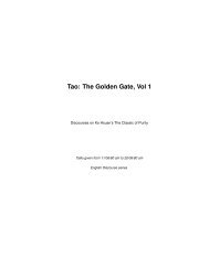 Tao: The Golden Gate, Vol 1 - Osho