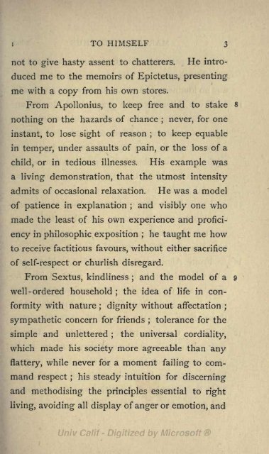 Marcus Aurelius Antoninus to Himself - College of Stoic Philosophers
