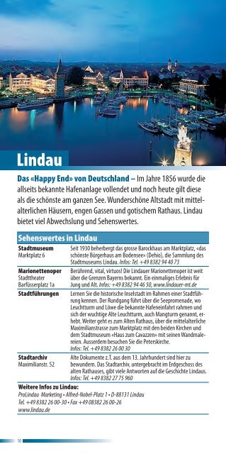 Erlebnis Bodensee - Schweizerische Bodensee ...
